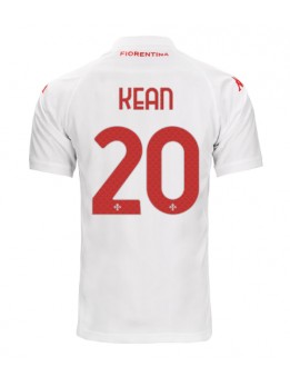 Fiorentina Moise Kean #20 Replika Borta Kläder 2024-25 Kortärmad